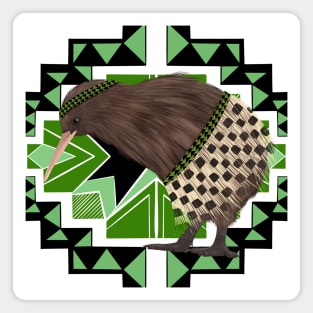 Traditional New Zealand Kiwi Bird Magnet